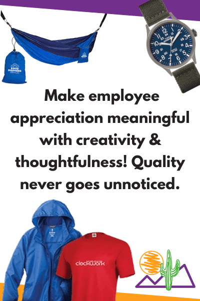 best company swag for employee appreciation