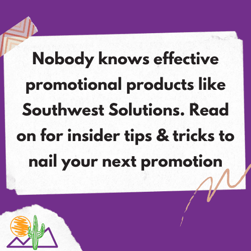how to use effective promotional products